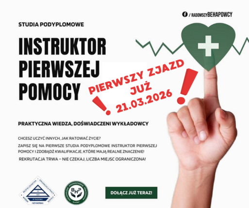 instruktor pierwszej pomocy studia